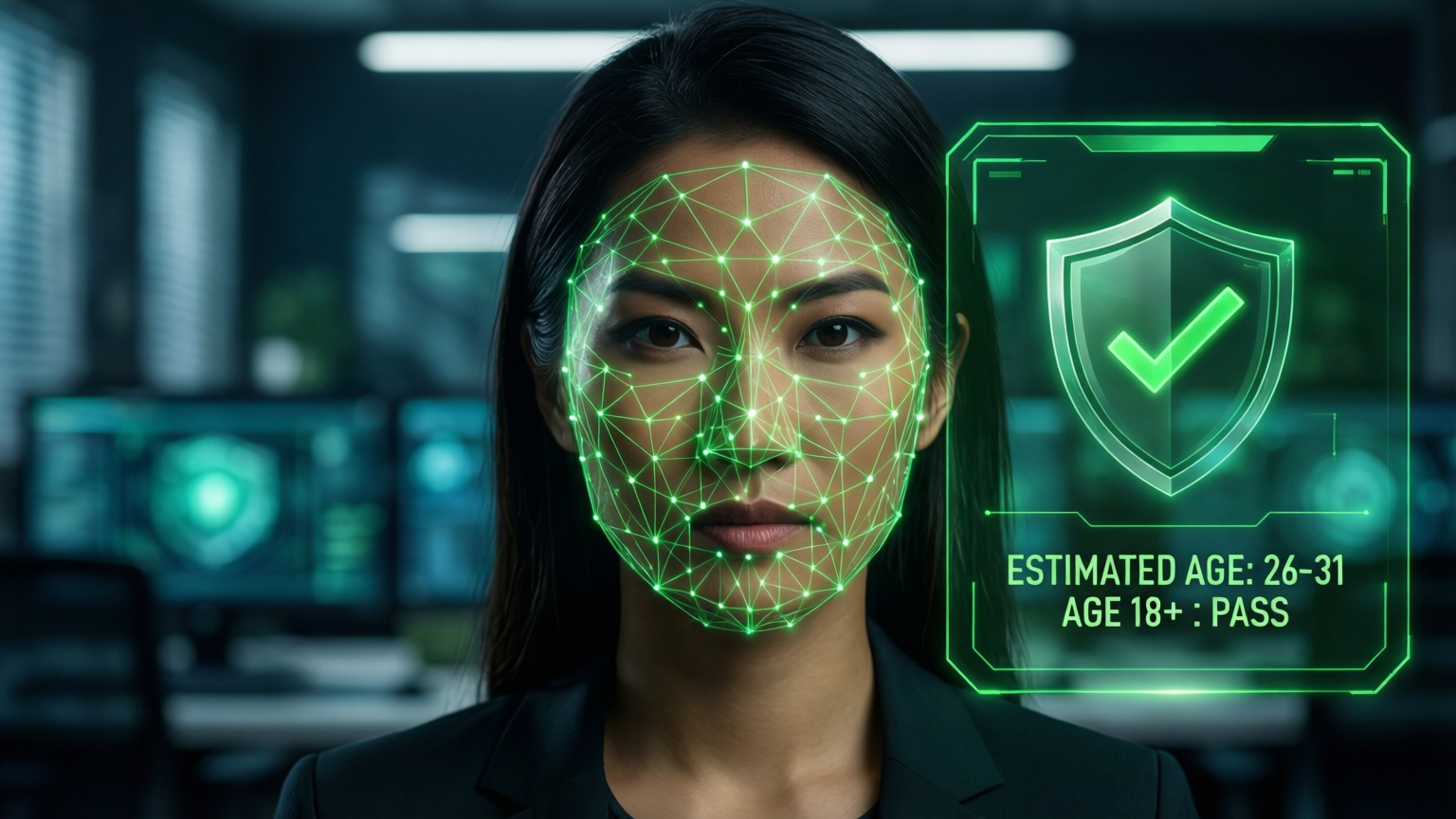 Photo age verification passing an adult as over 18